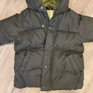 Zara boys black puffer coat 2-3T